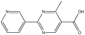 4-methyl-2-(3-pyridinyl)-5-pyrimidinecarboxylic acid(SALTDATA: 0.2H2O 0.1NaCl) CAS#: 933988-81-9