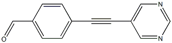 4-(pyrimidin-5-ylethynyl)benzaldehyde(SALTDATA: FREE) CAS#: 936940-81-7