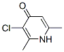 4(1H)-Pyridinone, 3-chloro-2,6-dimethyl- CAS#: 909849-00-9
