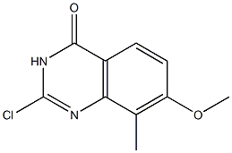 4(3H)-Quinazolinone, 2-chloro-7-methoxy-8-methyl- CAS#: 923275-17-6