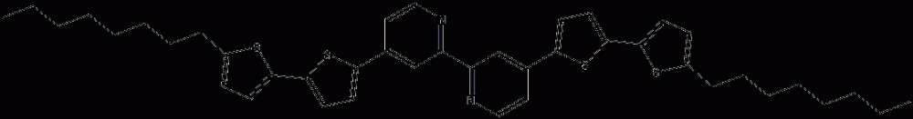 4,4'-bis(5'-octyl-2.2'-bithiophen-5-yl)-2,2'-bipyridine CAS#: 916251-27-9