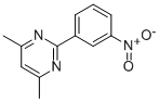 4,6-DIMETHYL-2-(3-NITROPHENYL)PYRIMIDINE CAS#: 952006-08-5