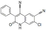 4,6-Quinolinedicarbonitrile, 7-chloro-1,2-dihydro-2-oxo-3-phenyl- CAS#: 910249-57-9