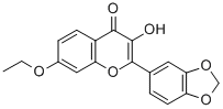 4H-1-BENZOPYRAN-4-ONE, 2-(1,3-BENZODIOXOL-5-YL)-7-ETHOXY-3-HYDROXY- CAS#: 910806-70-1