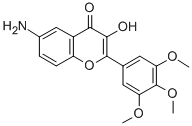 4H-1-BENZOPYRAN-4-ONE, 6-AMINO-3-HYDROXY-2-(3,4,5-TRIMETHOXYPHENYL)- CAS#: 910806-74-5