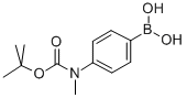 4(tert-Butoxycarbonyl-N-methylamino)-phenylboronic acid CAS#: 945756-49-0