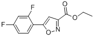 5-(2, 4-DIFLUOROPHENYL)-ISOXAZOLE-3-CARBOXYLIC ACID ETHYL ESTER CAS#: 934188-80-4