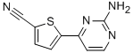5-(2-AMINOPYRIMIDIN-4-YL)THIOPHENE-2-CARBONITRILE CAS#: 913322-72-2