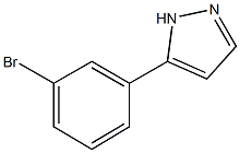 5-(3-BROMOPHENYL)-1H-PYRAZOLE CAS#: 948294-12-0