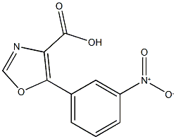 5-(3-Nitrophenyl)oxazole-4-carboxylic acid CAS#: 951885-28-2