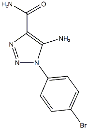 5-Amino-1-(4-bromophenyl)-1H-1,2,3-triazole-4-carboxamide CAS#: 929837-67-2