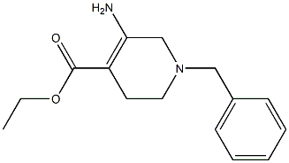 5-Amino-1-benzyl-1,2,3,6-tetrahydro-pyridine-4-carboxylic acid ethyl ester CAS#: 911010-88-3
