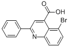 5-BROMO-2-PHENYLQUINOLINE-4-CARBOXYLIC ACID CAS#: 924251-12-7