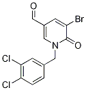 5-Bromo-1-(3,4-dichlorobenzyl)-1,6-dihydro-6-oxopyridine-3-carboxaldehyde CAS#: 952183-67-4