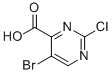 5-Bromo-2-chloropyrimidine-4-carboxylic acid CAS#: 933739-55-0