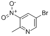 5-Bromo-2-methyl-3-nitropyridine CAS#: 911434-05-4