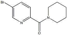(5-Bromopicolinoyl)piperidine, (5-Bromopyridin-2-yl)(piperidin-1-yl)methanone CAS#: 934000-33-6