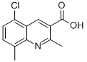 5-CHLORO-2,8-DIMETHYLQUINOLINE-3-CARBOXYLIC ACID CAS#: 948294-07-3