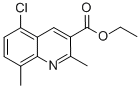 5-CHLORO-2,8-DIMETHYLQUINOLINE-3-CARBOXYLIC ACID ETHYL ESTER CAS#: 948294-10-8