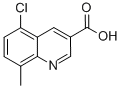 5-CHLORO-8-METHYLQUINOLINE-3-CARBOXYLIC ACID CAS#: 948294-24-4