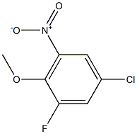 5-Chloro-3-fluoro-2-Methoxynitrobenzene[4-Chloro-2-fluoro-5-nitroanisole] CAS#: 98404-03-6