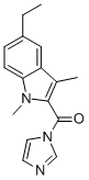 (5-ETHYL-1,3-DIMETHYL-1H-INDOL-2-YL)-1H-IMIDAZOL-1-YL-METHANONE CAS#: 928707-74-8