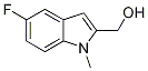 (5-Fluoro-1-methyl-1H-indol-2-yl)methanol CAS#: 906543-03-1