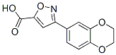 5-Isoxazolecarboxylic acid, 3-(2,3-dihydro-1,4-benzodioxin-6-yl)- CAS#: 901927-72-8