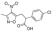 5-Isoxazolepropanoic acid, -alpha--(4-chlorophenyl)-3-methyl-4-nitro- CAS#: 929719-08-4