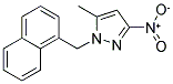 5-METHYL-1-NAPHTHALEN-1-YLMETHYL-3-NITRO-1H-PYRAZOLE CAS#: 955963-40-3
