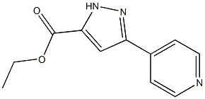 5-PYRIDIN-4-YL-1(2)H-PYRAZOLE-3-CARBOXYLIC ACID ETHYL ESTER CAS#: 911461-42-2