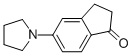 5-PYRROLIDIN-1-YL-INDAN-1-ONE CAS#: 954241-21-5