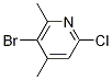 5-broMo-2-chloro-4,6-diMethylpyridine CAS#: 918145-29-6
