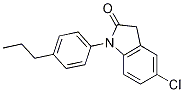 5-chloro-1-(4-propyl-phenyl)-1,3-dihydro-indol-2-one CAS#: 913382-58-8