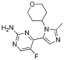 5-fluoro-4-(2-Methyl-1-(tetrahydro-2H-pyran-4-yl)-1H-iMidazol-5-yl)pyriMidin-2-aMine CAS#: 933784-97-5