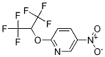 5-nitro-2-(2,2,2-trifluoro-1-trifluoromethylethoxy)pyridine CAS#: 917924-00-6