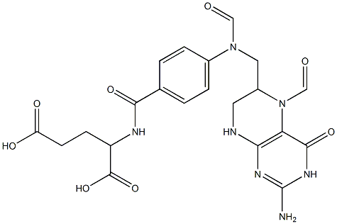 5,10-DiforMyl-5,6,7,8-tetrahydro Folic Acid CAS#: 98814-60-9