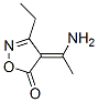 5(4H)-Isoxazolone, 4-(1-aminoethylidene)-3-ethyl- CAS#: 916612-52-7