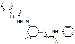 5,5-Dimethyl-1,3-cyclohexanedione bis(4-phenyl thiosemicarbazone) CAS#: 97218-10-5