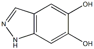 5,6-Dihydroxy(1H)indazole CAS#: 98549-93-0