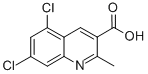 5,7-DICHLORO-2-METHYLQUINOLINE-3-CARBOXYLIC ACID CAS#: 948293-69-4