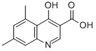 5,7-DIMETHYL-4-HYDROXYQUINOLINE-3-CARBOXYLIC ACID CAS#: 948293-86-5