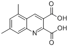 5,7-DIMETHYLQUINOLINE-2,3-DICARBOXYLIC ACID CAS#: 948293-89-8