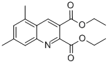 5,7-DIMETHYLQUINOLINE-2,3-DICARBOXYLIC ACID DIETHYL ESTER CAS#: 948293-92-3