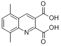 5,8-DIMETHYLQUINOLINE-2,3-DICARBOXYLIC ACID CAS#: 948293-98-9