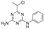 6-(1-CHLOROETHYL)-N-PHENYL-1,3,5-TRIAZINE-2,4-DIAMINE CAS#: 99860-35-2