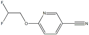 6-(2,2-difluoroethoxy)pyridine-3-carbonitrile CAS#: 942938-30-9