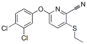 6-(3,4-dichlorophenoxy)-3-(ethylthio)-2-pyridinecarbonitrile CAS#: 99908-88-0