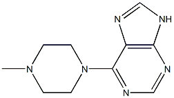 6-(4-Methyl-piperazin-1-yl)-9H-purine CAS#: 99172-01-7