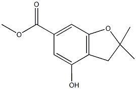 6-BENZOFURANCARBOXYLIC ACID, 2,3-DIHYDRO-4-HYDROXY-2,2-DIMETHYL-, METHYL ESTER CAS#: 955884-97-6